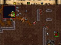 une photo d'Ã©cran de Warcraft 2 - The Dark Saga sur Sony Playstation